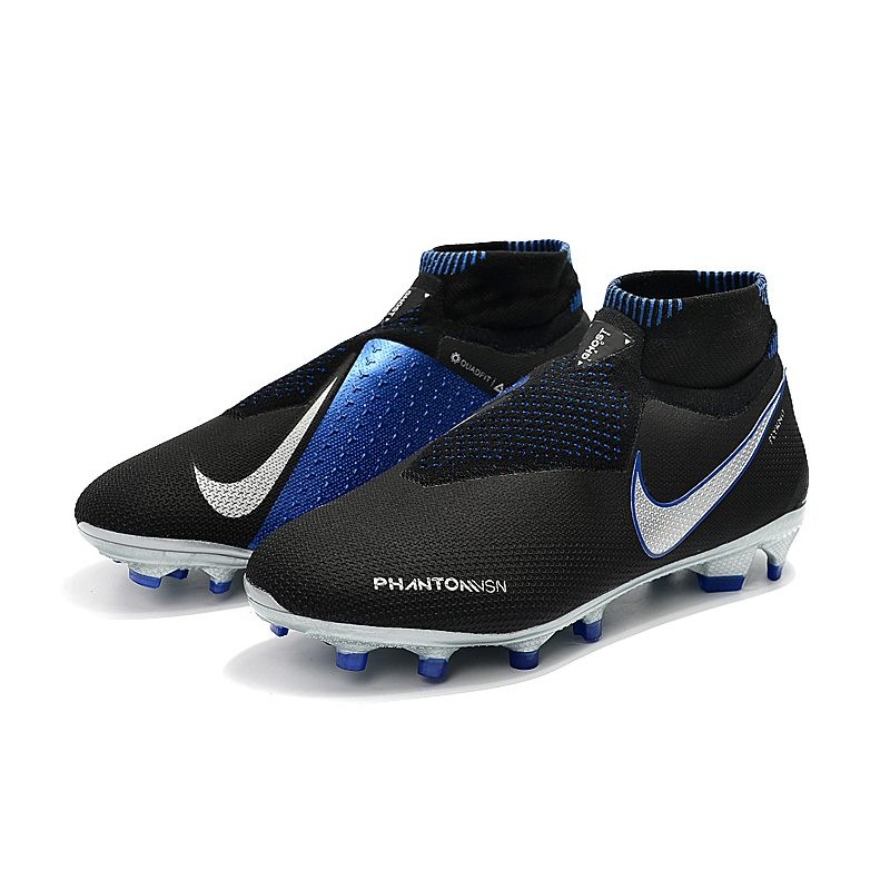 Nike Phantom Vision Elite DF FG Černá Modrý